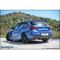 Posteriore DUPLEX con 2 silenziatori uscita diam. 90 X-RACE BLACK MATT – BMW F20 2016 SERIE 1 (Cod