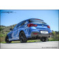 Posteriore DUPLEX con 2 silenziatori uscita diam. 90 X-RACE BLACK MATT – BMW F20 2016 SERIE 1 (Cod