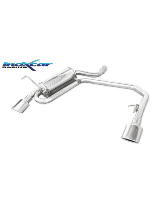 Posteriore DUPLEX con uscita singola ovale 120x80 mm PEUGEOT 406 1.8 – 1995 101CV (Cod. I-TWPE.15.
