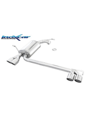 Posteriore con DUPLEX uscita 2 x diam. 80 RACING PEUGEOT 407 2.7 24V HDI – 2006 204CV (Cod. I-TWPE