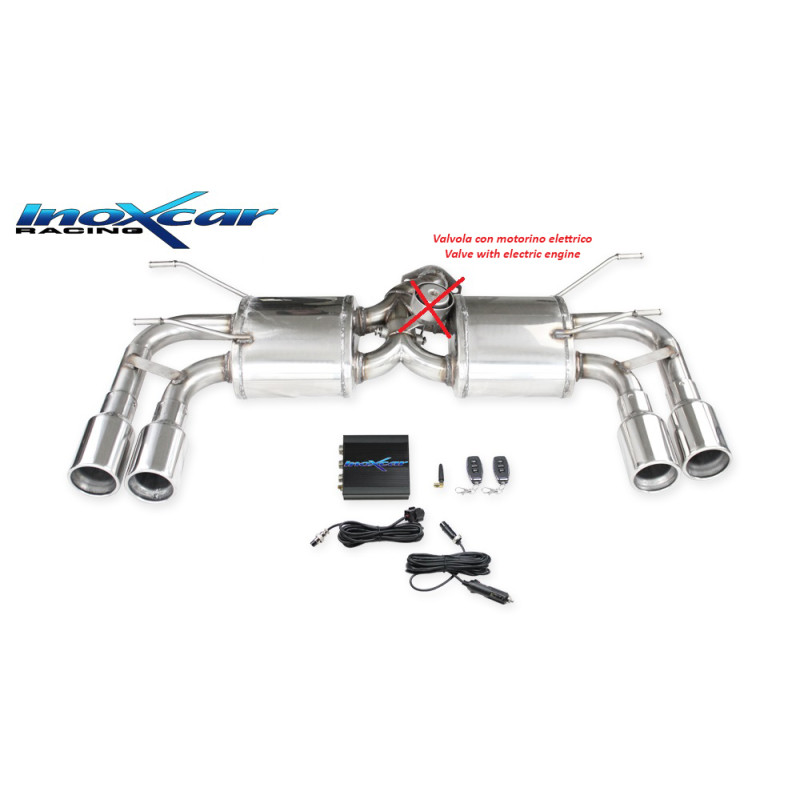 Posteriore con uscita 2 x diam. 90 dx+sx e Valvola – 2016 170CV Abarth 124 (Cod. I-VALV.124.01)