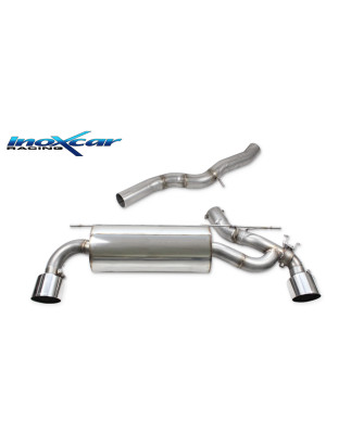 Terminale silenziato con uscita diam. 114 RACING DX+SX e Valvola motorino oem TO – 2020 Toyota SUP