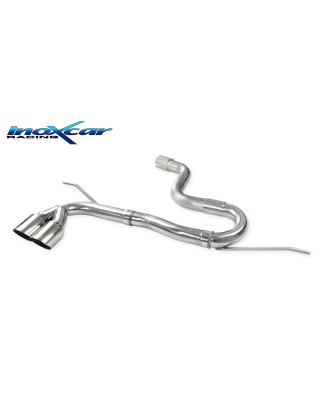 Posteriore senza silenziatore con uscita 2 x diam. 80 RACING VOLKSWAGEN GOLF 6 2.0 TDI – 2009 170C