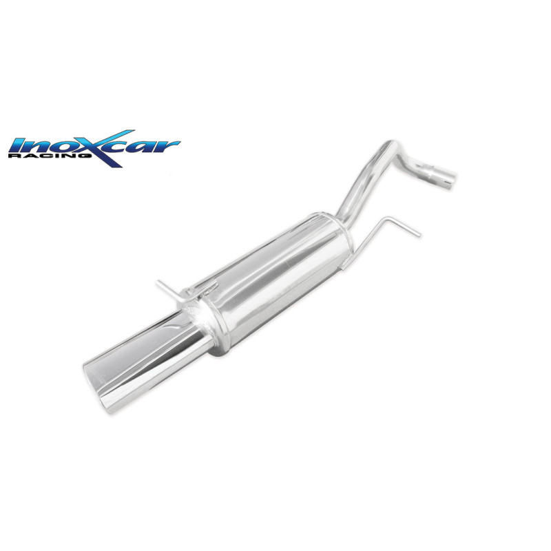 Posteriore con uscita singola ovale 120x80 OBLIQUO VOLKSWAGEN POLO – 2013 140CV (type 6R) (Cod. I-
