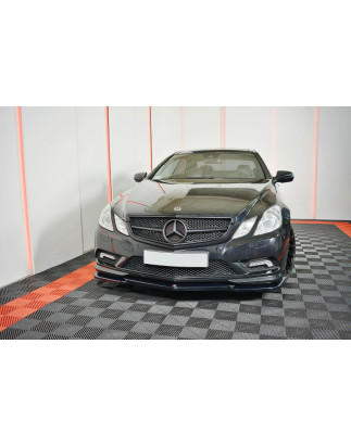 SPLITTER ANTERIORE Mercedes-Benz E-Class W207 Coupe AMG-Line (Cod. M-ME-E-207-AMGLINE-C-FD1G)