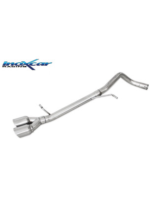 Posteriore senza silenziatore con uscita 2 x diam. 80 RACING VOLKSWAGEN POLO – 2013 220CV (type 6R