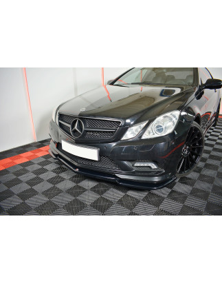 SPLITTER ANTERIORE Mercedes-Benz E-Class W207 Coupe AMG-Line (Cod. M-ME-E-207-AMGLINE-C-FD1G)
