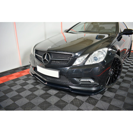 SPLITTER ANTERIORE Mercedes-Benz E-Class W207 Coupe AMG-Line (Cod. M-ME-E-207-AMGLINE-C-FD1G)