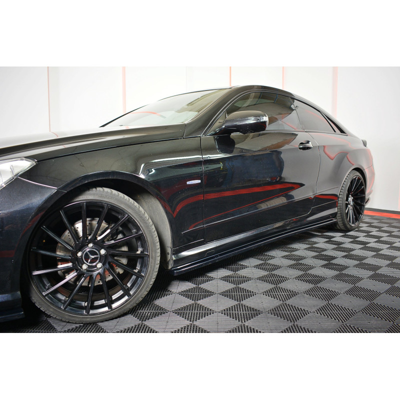 Diffusori minigonne Mercedes-Benz E-Class Coupe AMG-Line C207 (Cod. M-ME-E-207-AMGLINE-C-SD1G)