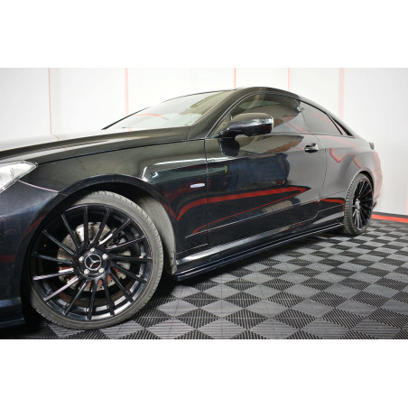 Diffusori minigonne Mercedes-Benz E-Class Coupe AMG-Line C207 (Cod. M-ME-E-207-AMGLINE-C-SD1G)