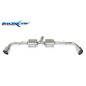 Posteriore con 2 silenziatori uscita diam. 100 RACING DX+SX ALFA ROMEO 4C 1750 TBI – 241CV (Cod. I