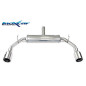 Posteriore con uscita diam. 102 DX+SX ALFA ROMEO GIULIETTA 1750 TBI – 2014 241CV (Cod. I-ALGI.08.1