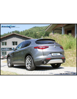 Posteriore silenziato dx+sx ALFA ROMEO STELVIO 2.0 TURBO Q4 – 2017 200CV (Cod. I-ALSTE.02)