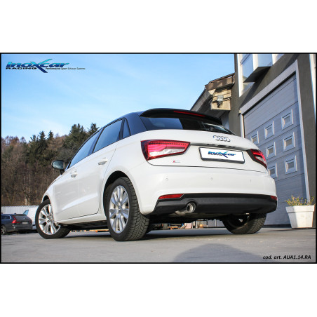 Posteriore con uscita 1 x diam. 80 RACING AUDI A1 – 2015 S1 (type 8X) (Cod. I-AUA1.14.RA)