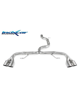 Posteriore senza silenziatore con uscita 2 x diam. 80 RACING DX+SX AUDI S1 – 2014 231CV A1 (type 8