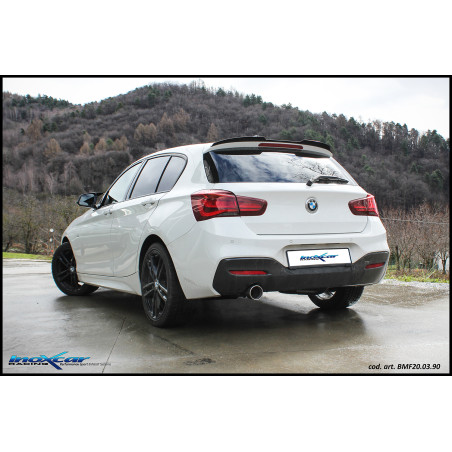 Posteriore silenziato con uscita diam. 90 BMW F21 SERIE 1 118i 1.5 – 2015-2019 (Cod. I-BMF21.03.90