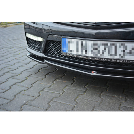 SPLITTER ANTERIORE V.1 MERCEDES-BENZ E63 AMG W212  (Cod. M-ME-E-212-AMG-FD1G)