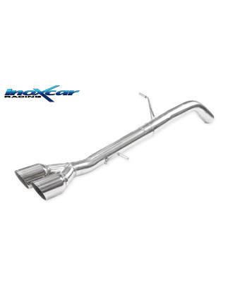 Posteriore senza silenziatore con uscita 2 x diam. 80 RACINGEsclude la valvola di serie.Per eliminar
