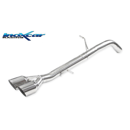 Posteriore senza silenziatore con uscita 2 x diam. 80 RACINGEsclude la valvola di serie.Per eliminar