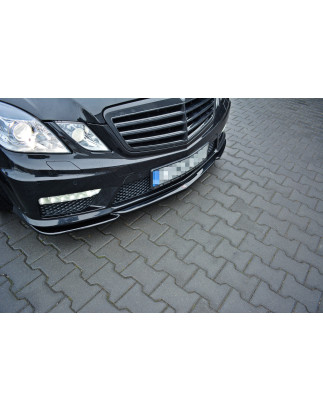 SPLITTER ANTERIORE V.1 MERCEDES-BENZ E63 AMG W212  (Cod. M-ME-E-212-AMG-FD1G)