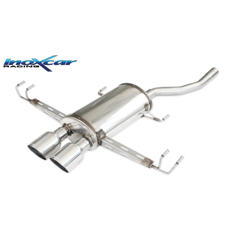 Posteriore con uscita centrale 2 x diam. 100 RACING HONDA CIVIC 1.5 TURBO – 2018-2020 182CV (Cod. 
