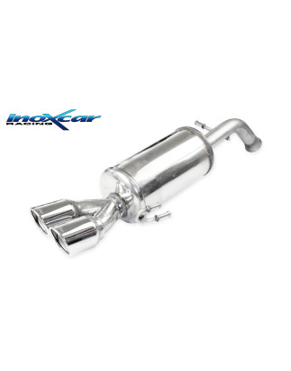 Terminale silenziato con uscita 2 x diam. 80 X-RACE KIA PICANTO GT-LINE 1.0 TGDI – 2018 100CV (Cod