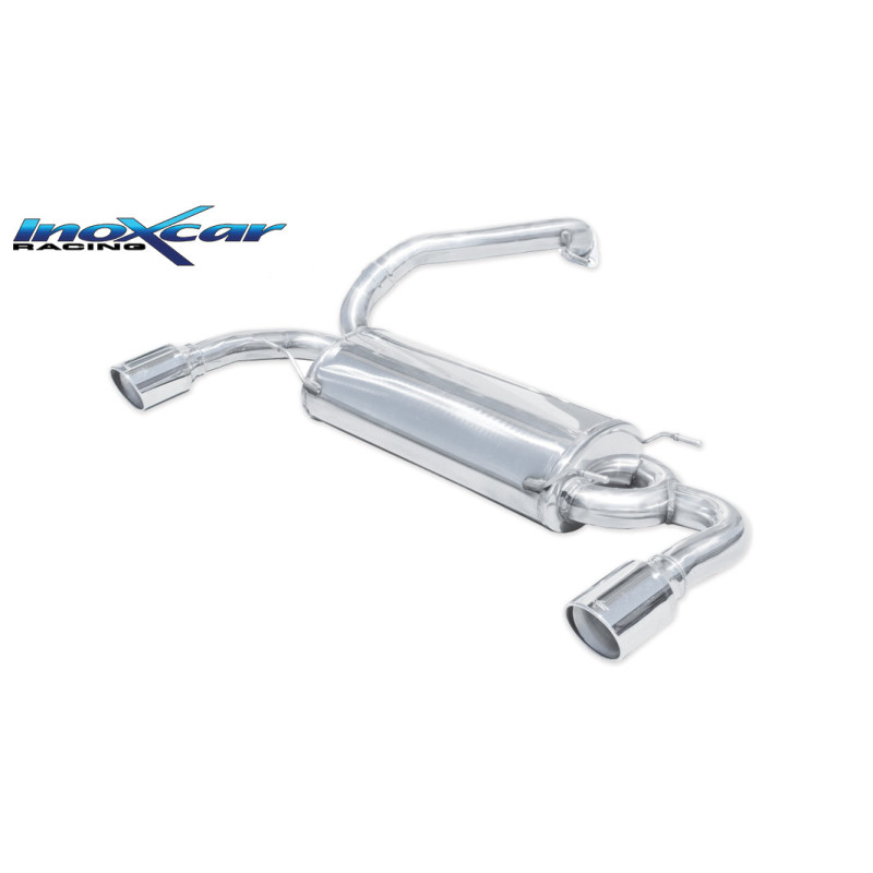 Posteriore con uscita diam. 100 X-RACE DX+SX MAZDA 3 2.3DI MPS – 2010 260CV (Cod. I-MAZD.03.XR10)