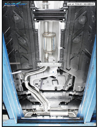 Terminale silenziato dx+sx – 2018 224CV Mercedes CLASSE A (Type W177) (Cod. I-MEA.19)