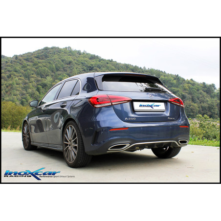 Terminale silenziato dx+sx – 2018 224CV Mercedes CLASSE A (Type W177) (Cod. I-MEA.25.AMG)