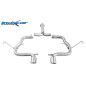 Posteriore senza silenziatore con uscita centrale 2 x diam. 80 RACING MINI COOPER S 1.6 – 2001-200