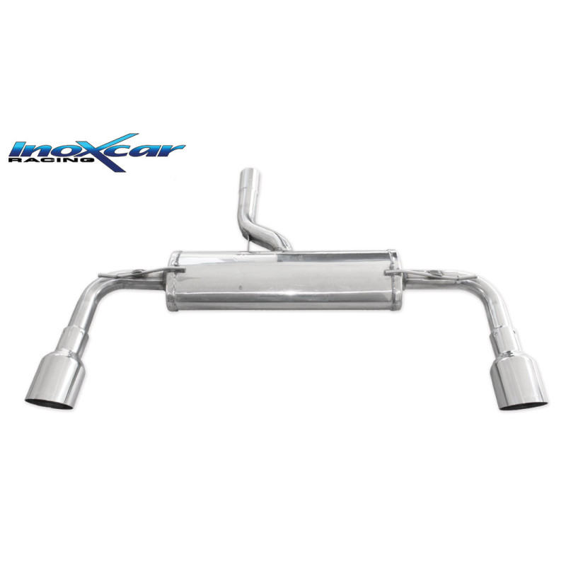 Posteriore con uscita diam. 102 RACING DX+SX MINI COUNTRYMAN COOPER S 1.6 TURBO – 2010 184CV (R60)