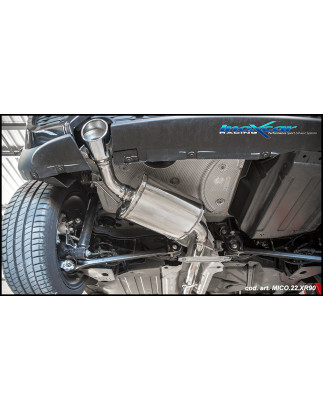 Posteriore con uscita singola diam. 90 X-RACE MINI COOPER 1.5 – 2014-2018 136CV (F56) (Cod. I-MICO