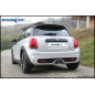 Posteriore con uscita centrale 2 x diam. 90 X-RACE – 2014 170CV Mini COOPER (F56) (Cod. I-MICO.30.