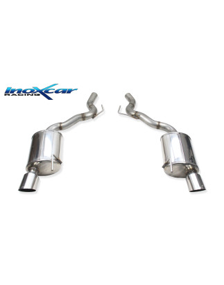 Posteriore silenziato con uscita diam. 100 RACING DX+SX – 2015-2017 Ford Mustang MK6 (Cod. I-MUSTA