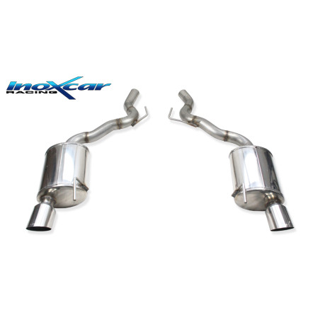 Posteriore silenziato con uscita diam. 100 RACING DX+SX – 2015-2017 Ford Mustang MK6 (Cod. I-MUSTA