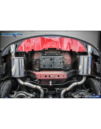 Posteriore silenziato con uscita diam. 100 RACING DX+SX – 2015-2017 Ford Mustang MK6 (Cod. I-MUSTA