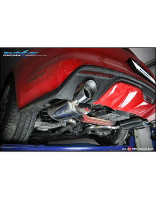 Posteriore silenziato con uscita diam. 100 RACING DX+SX – 2015-2017 Ford Mustang MK6 (Cod. I-MUSTA