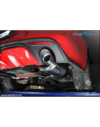 Posteriore silenziato con uscita diam. 100 RACING DX+SX – 2015-2017 Ford Mustang MK6 (Cod. I-MUSTA