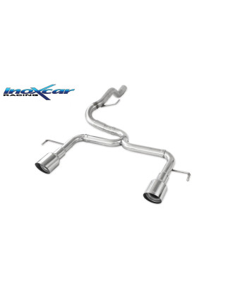 Posteriore senza silenziatore con uscita diam. 102 RACING DX+SX OPEL CORSA E OPC 1.6I TURBO – 2015