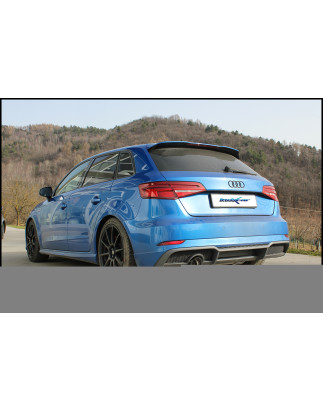Posteriore con uscita diam. 100 RACING AUDI A3 – 2016-2018 116CV S3 RS3 (type 8V) SB (Cod. I-OVAU.