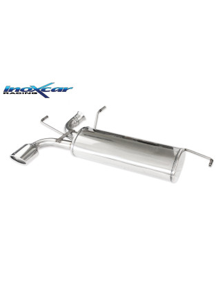 Posteriore con uscita singola ovale 120x80 mm PEUGEOT 206 RC 2.0 16V – 2006 177CV (Cod. I-OVPE.01.