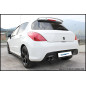 Posteriore con uscita 2 x diam. 80 RACING PEUGEOT 308 – 2011-2013 200CV (Cod. I-PE308.01.RA)