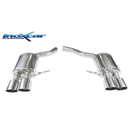 Posteriore silenziato con uscita 2 x diam. 100 RACING DX+SX PORSCHE MACAN S 3.0 TDI V6 – 2013 250C