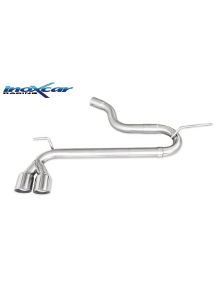 Posteriore senza silenziatore con uscita 2 x diam. 80 RACING SEAT LEON – 2014 150CV (type 5F) (Cod