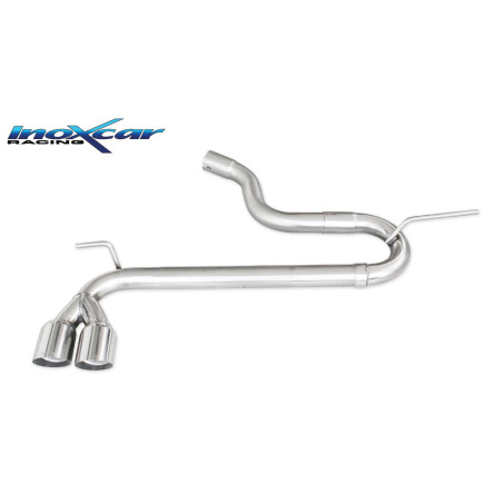Posteriore senza silenziatore con uscita 2 x diam. 80 RACING SEAT LEON – 2014 150CV (type 5F) (Cod