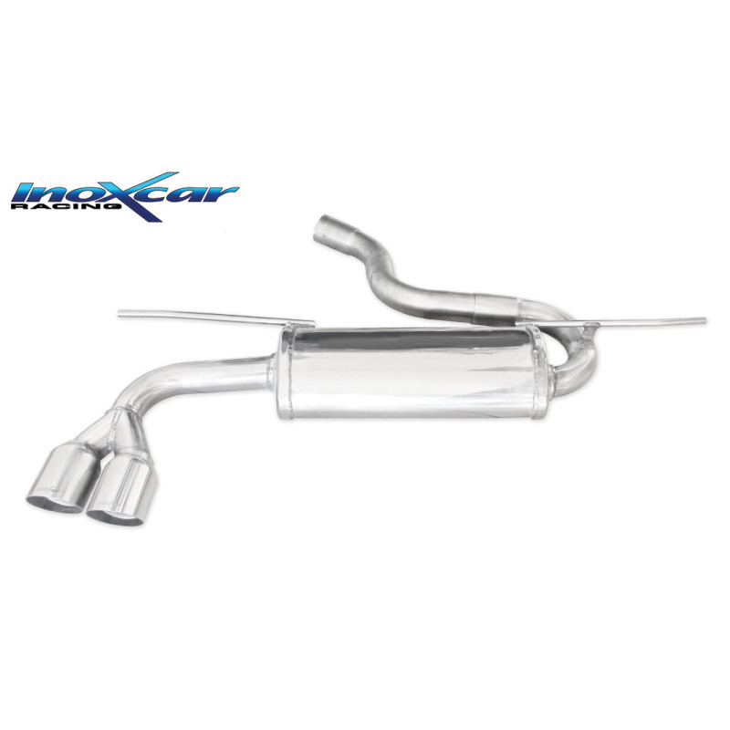 Posteriore con uscita 2 x diam. 80 RACING SEAT LEON – 2015 122CV (type 5F) (Cod. I-SELE.23.RA)