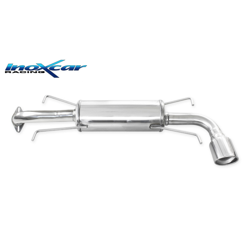 Posteriore con uscita singola diam. 100 X-RACE SUBARU IMPREZA 4WD 2.0R – 2007 150CV (Cod. I-SUIM.2