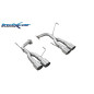 Posteriore senza silenziatore con uscita 2 x diam. 90 RACING DX+SX SUBARU IMPREZA – 2014 300CV (Co