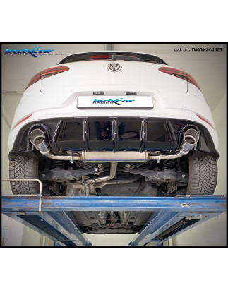 Tubo centrale silenziato – 2017 150CV Volkswagen GOLF 7.5 (Cod. I-TCVW.14.02S)