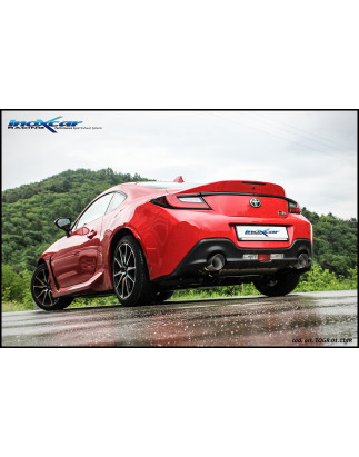 Posteriore con uscita diam. 114 RACING DX+SX TOYOTA GR 86 2.4i – 2021 GR86 (Cod. I-TOGR.01.114R)